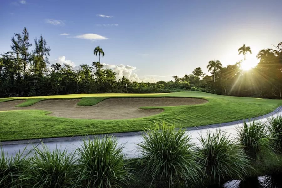TPC Dorado Beach golf course, view 1